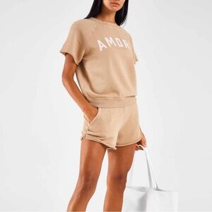 Spiritual Gangster Women's Brown Lounge Sweat Set